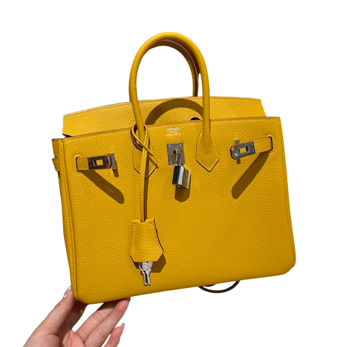 Birkin  Togo – Amber Yellow | Palladium