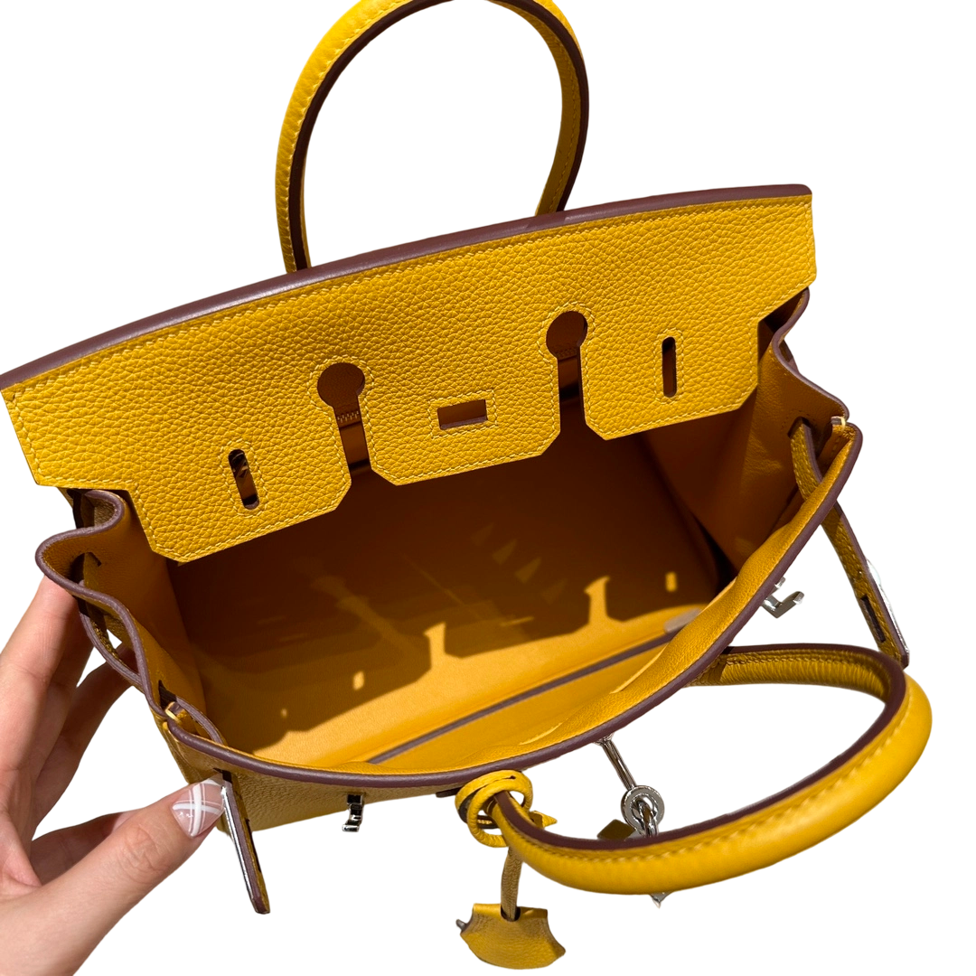 Birkin  Togo – Amber Yellow | Palladium