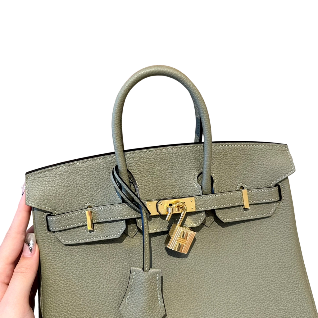 Birkin  Togo – Sage Green | Gold-Plated