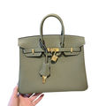 Birkin  Togo – Sage Green | Gold-Plated