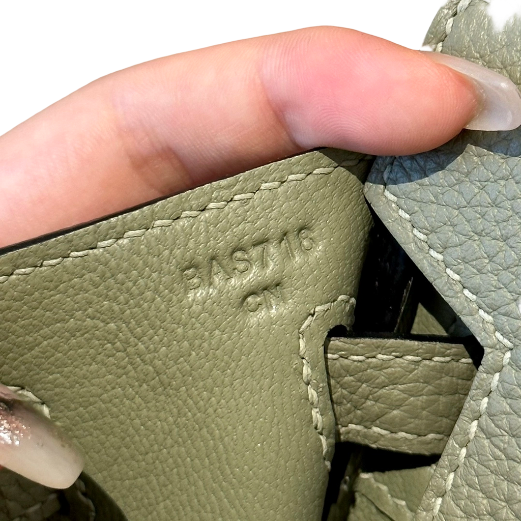 Birkin  Togo – Sage Green | Gold-Plated