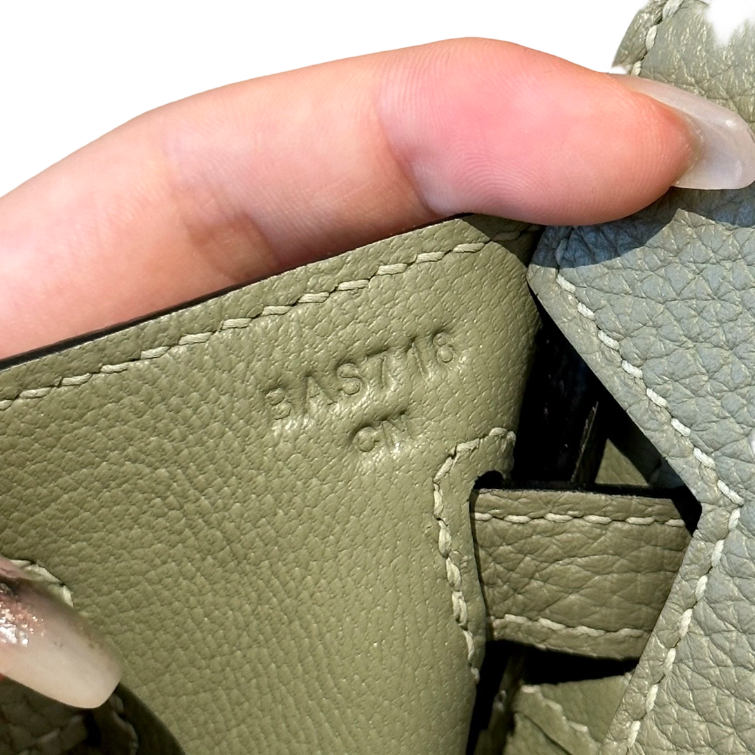 Birkin  Togo – Sage Green | Gold-Plated