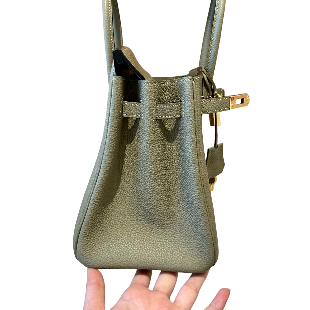 Birkin  Togo – Sage Green | Gold-Plated