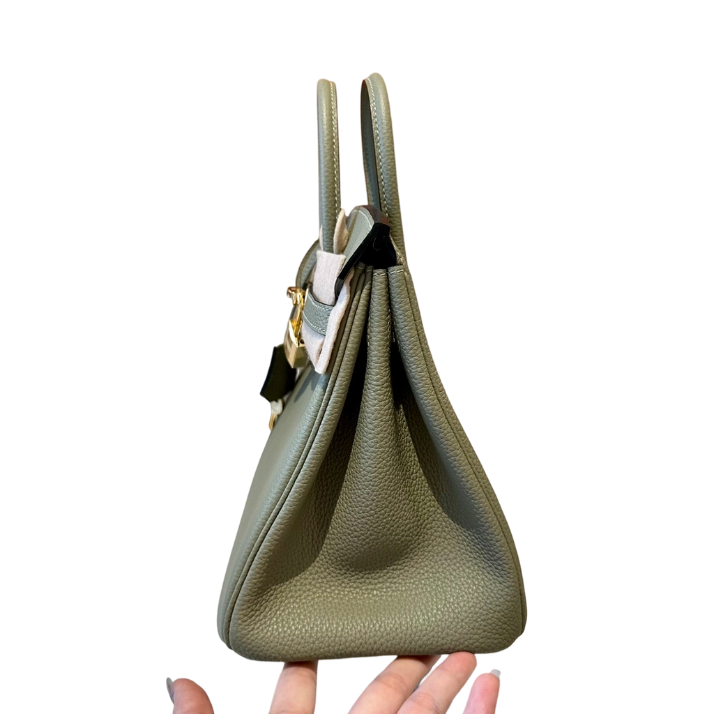 Birkin  Togo – Sage Green | Gold-Plated