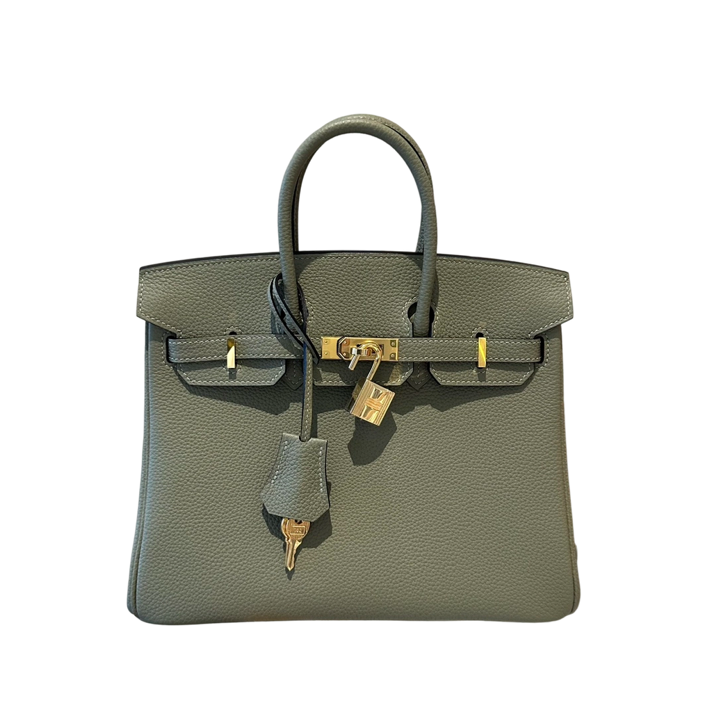 Birkin  Togo – Sage Green | Gold-Plated