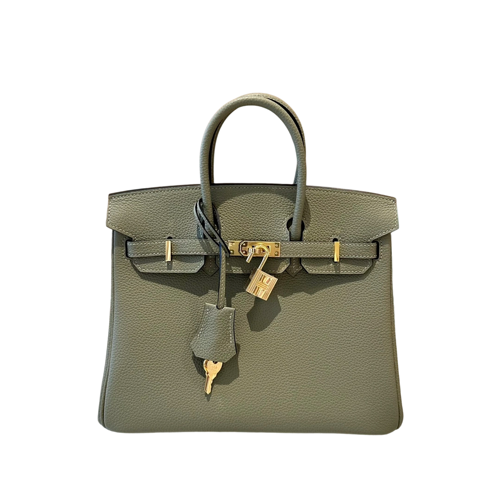 Birkin  Togo – Sage Green | Gold-Plated