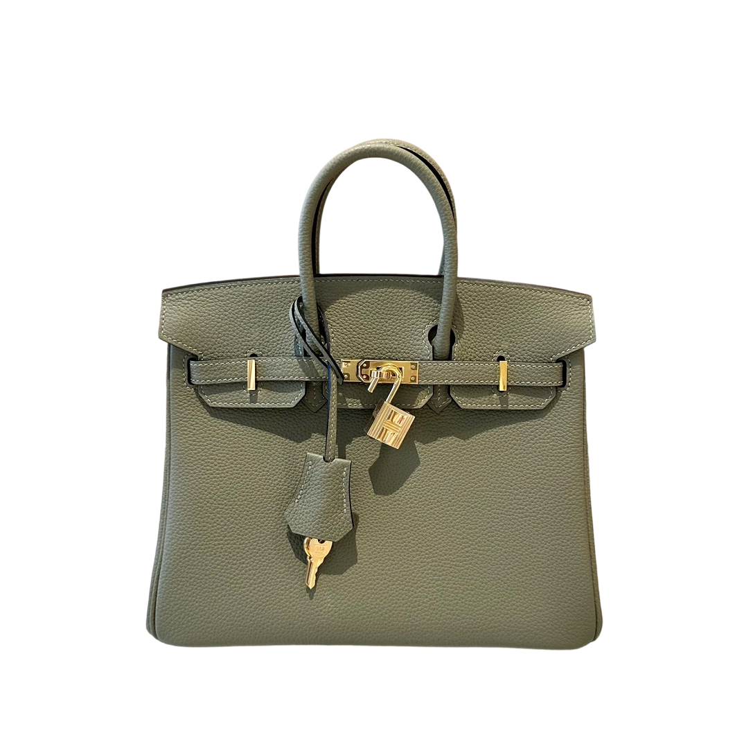 Birkin  Togo – Sage Green | Gold-Plated