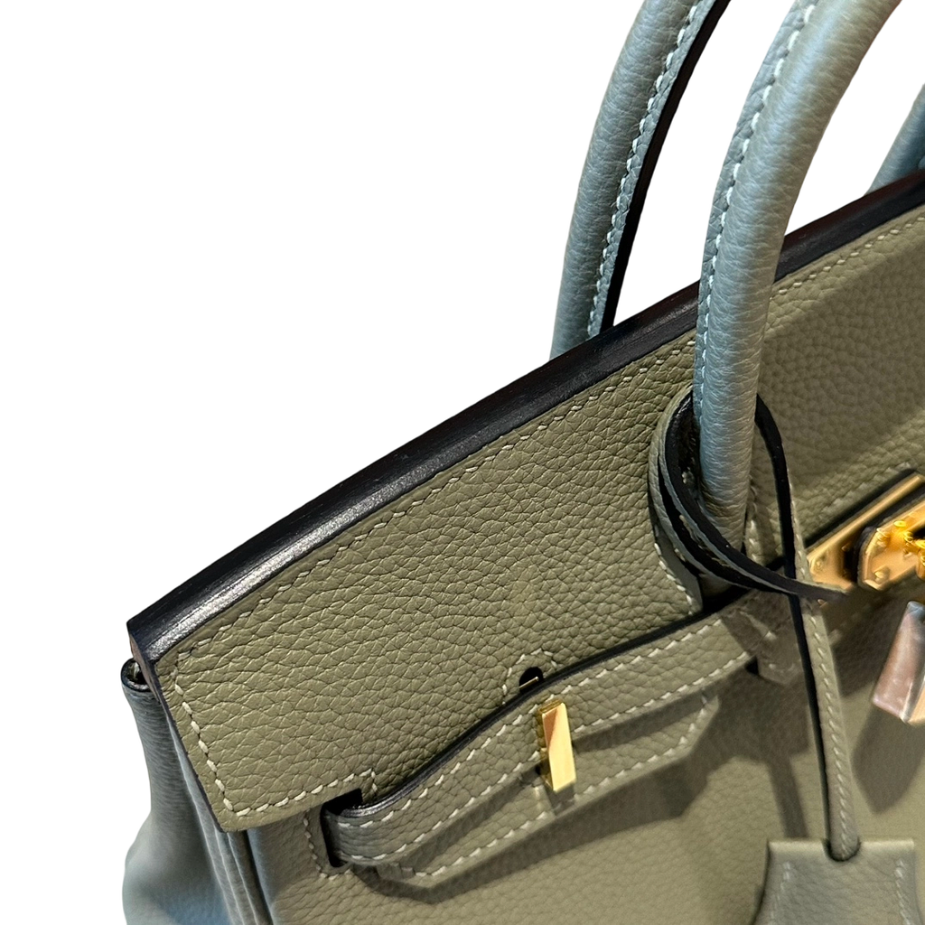 Birkin  Togo – Sage Green | Gold-Plated