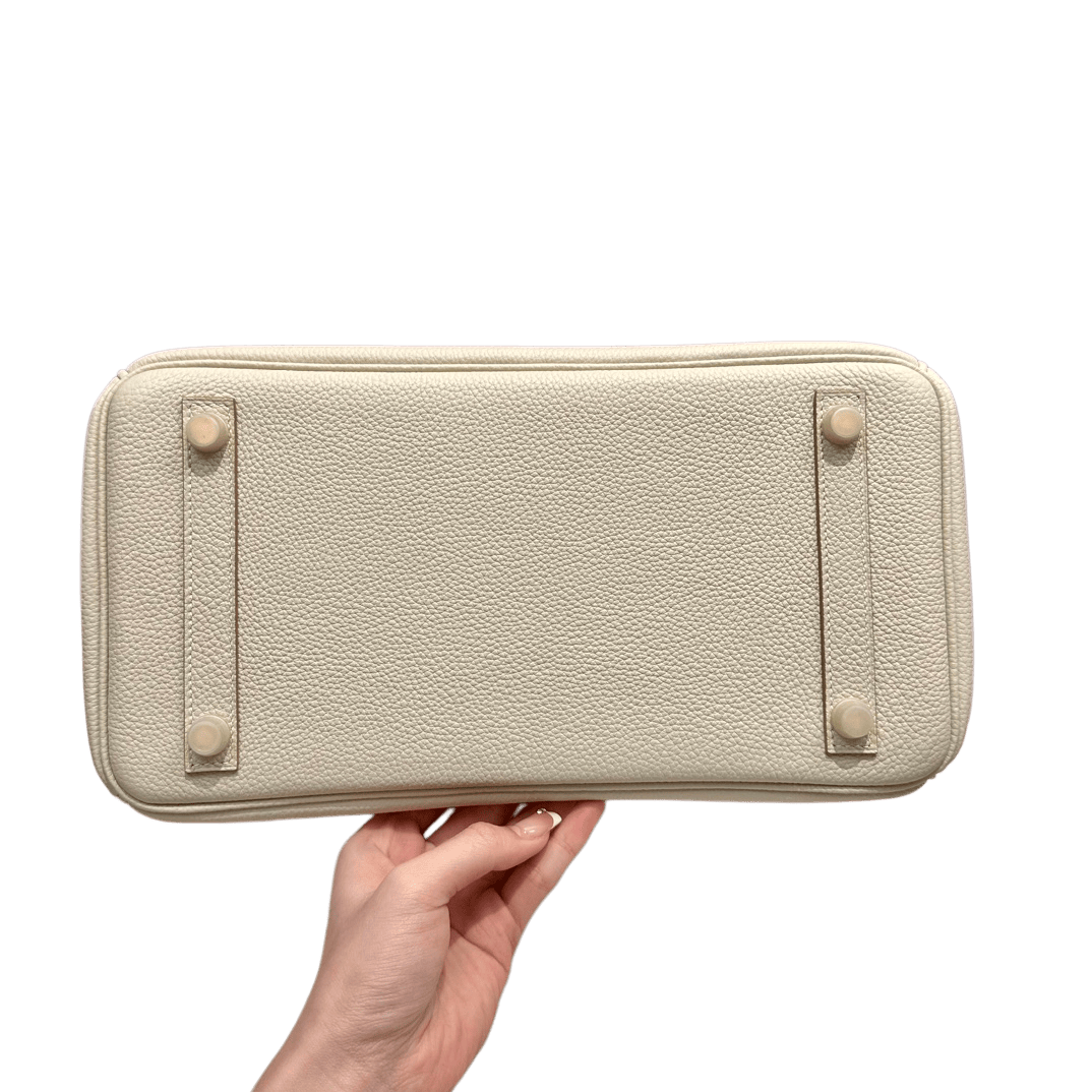 Birkin  Togo – Milkshake White| Gold-Plated