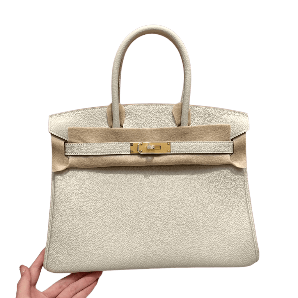 Birkin  Togo – Milkshake White| Gold-Plated