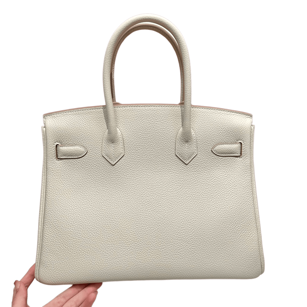 Birkin  Togo – Milkshake White| Gold-Plated
