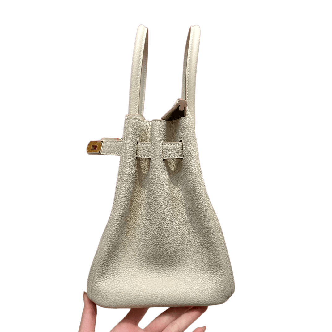 Birkin  Togo – Milkshake White| Gold-Plated