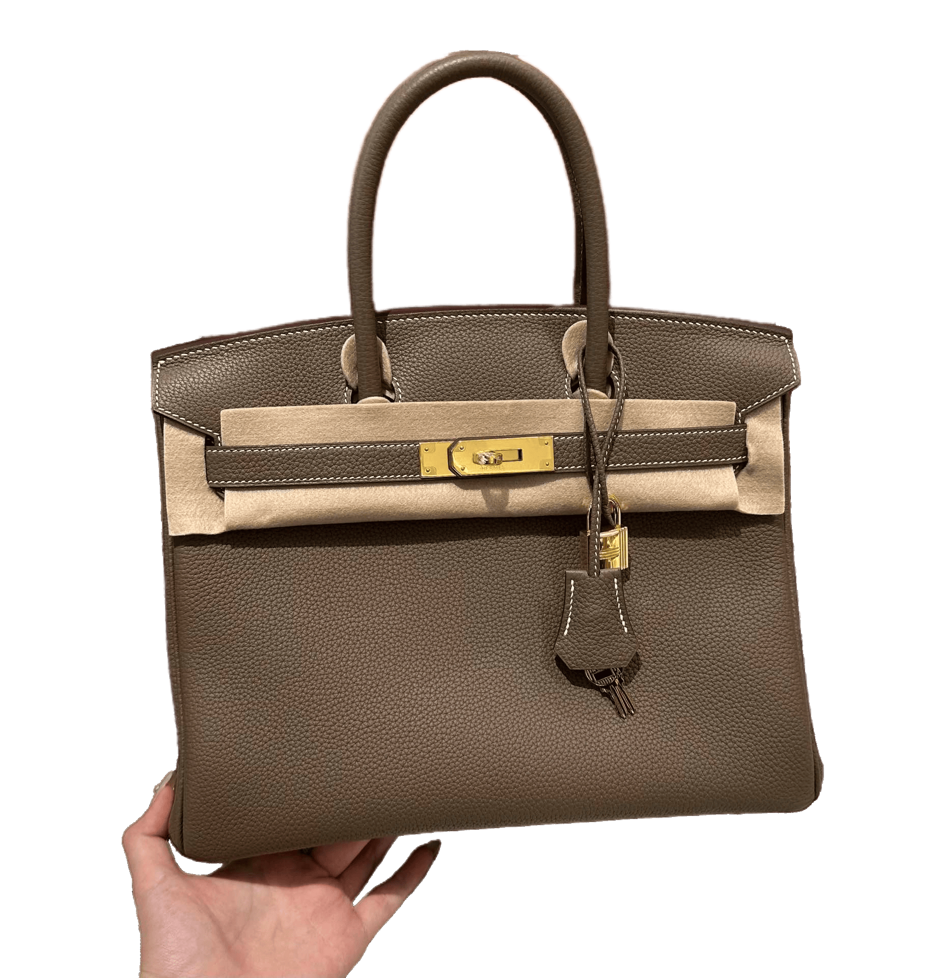Birkin  Togo – Etoupe | Gold-Plated