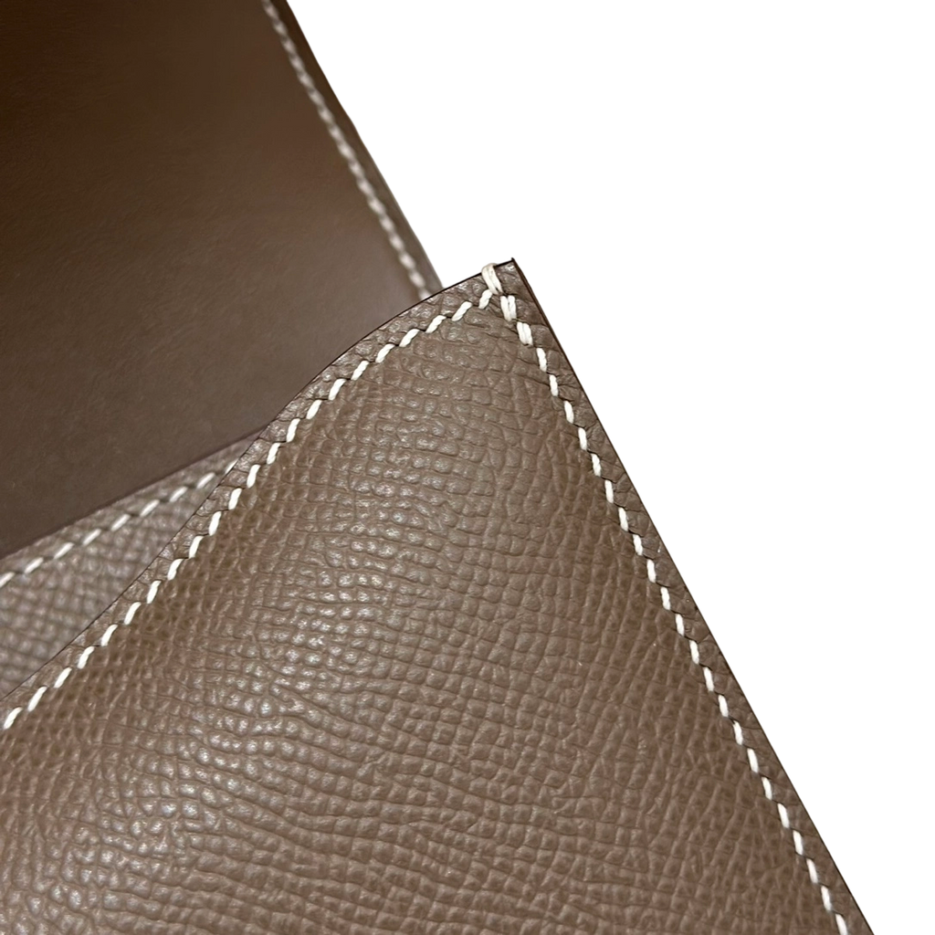 Constance  Epsom – Etoupe | Gold-Plated