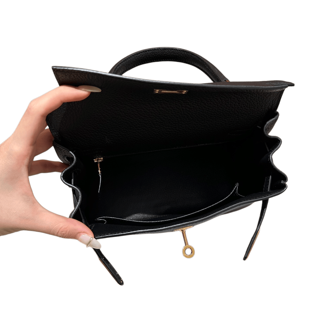 Kelly  Togo – Black | Gold-Plated