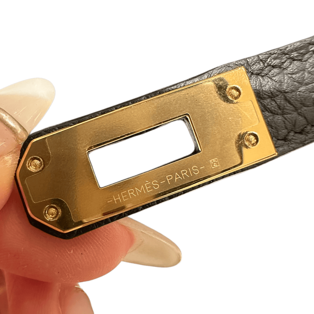 Kelly  Togo – Black | Gold-Plated