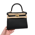 Kelly  Togo – Black | Gold-Plated