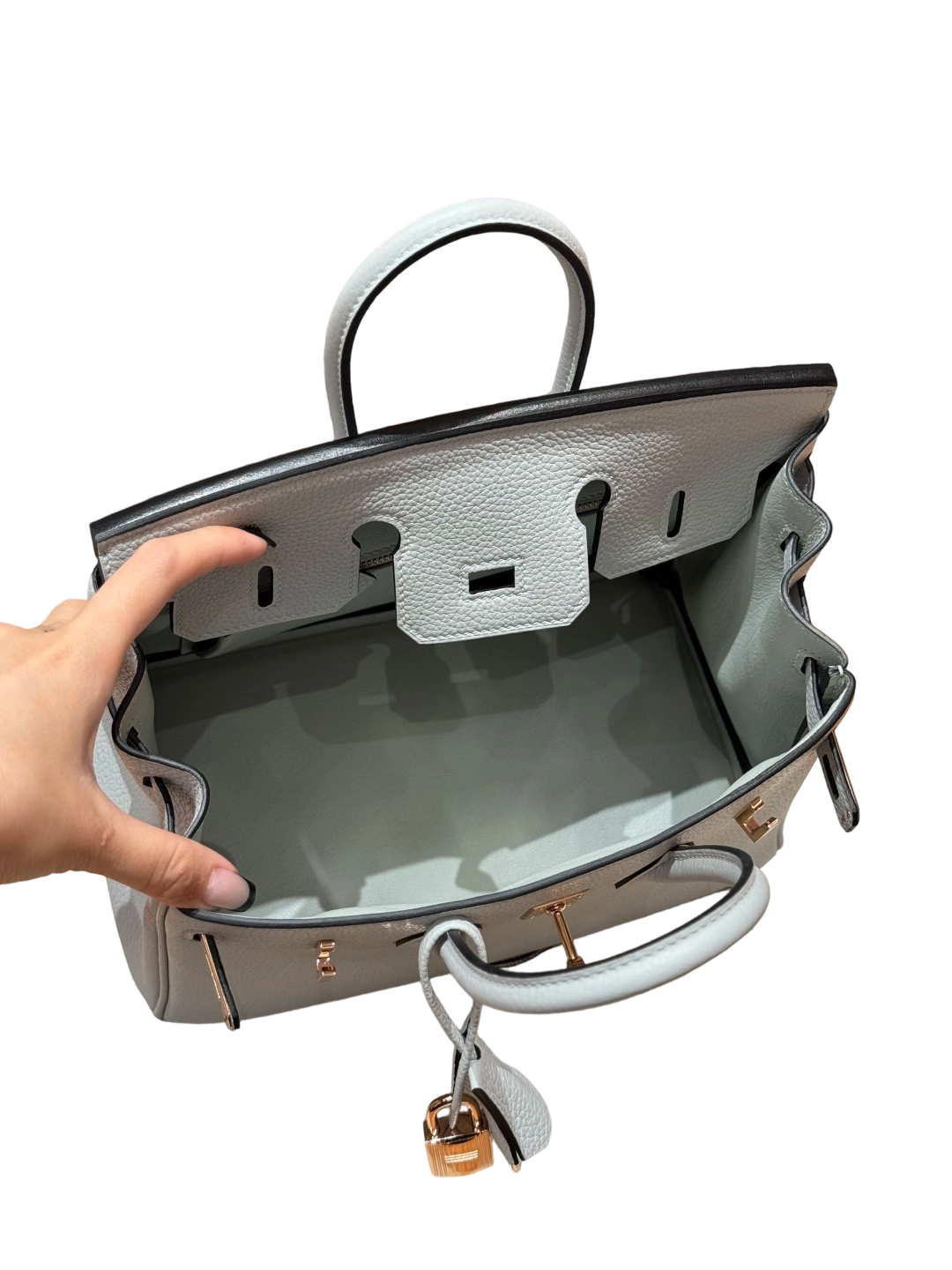 Birkin  Togo – Saint Blue | Rose Gold-Plated