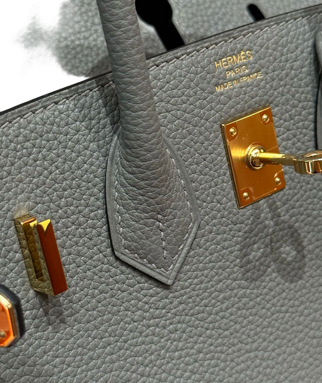 Birkin  Togo – Storm Grey | Gold-Plated  Features