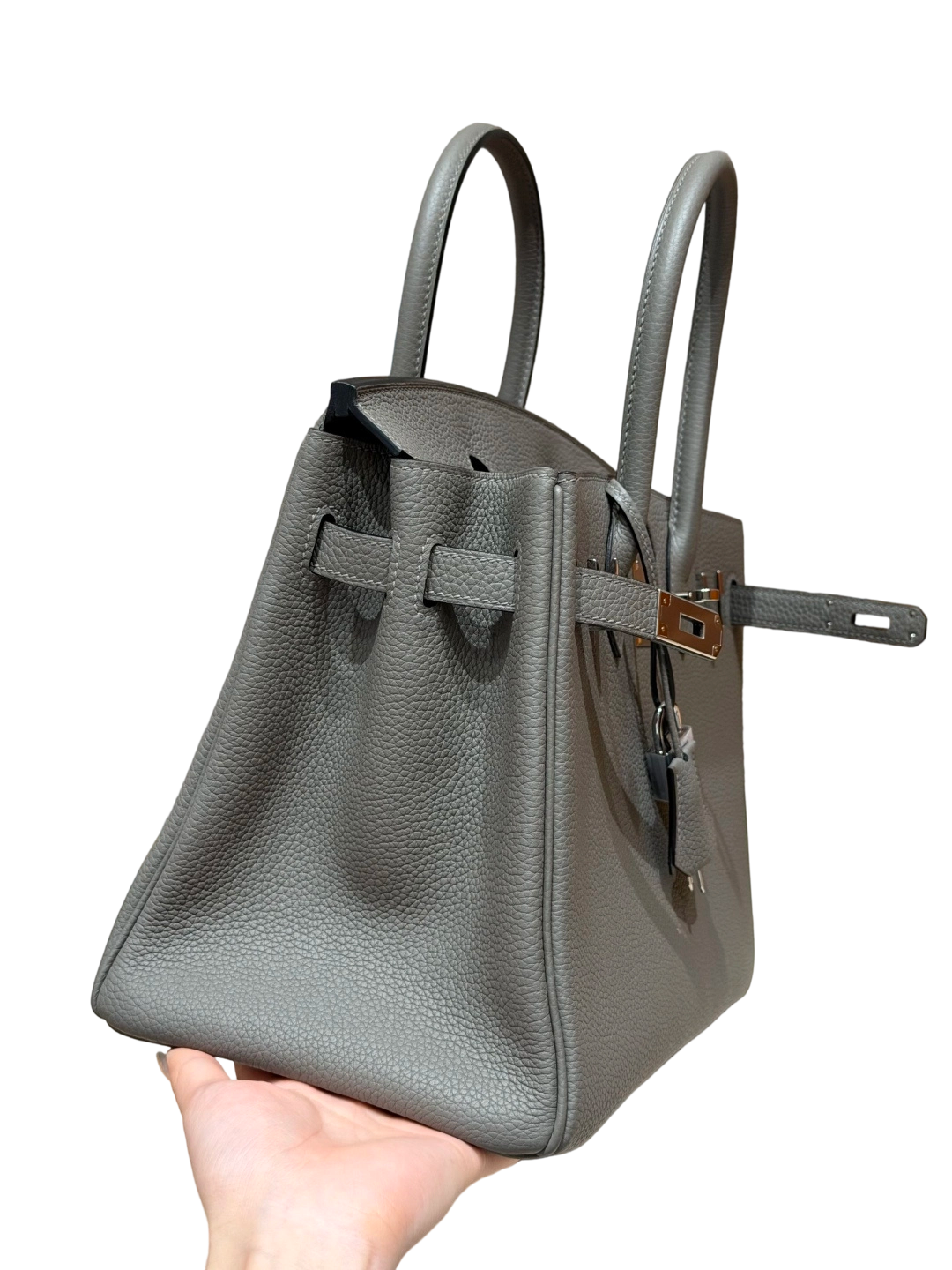 Birkin  Togo – Storm Grey | Palladium