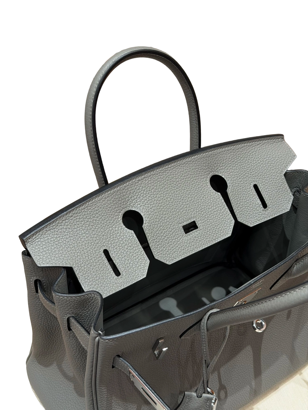Birkin  Togo – Storm Grey | Palladium
