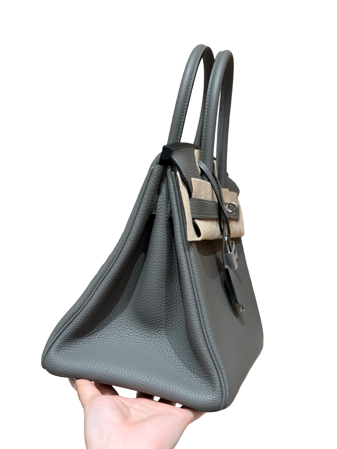 Birkin  Togo – Storm Grey | Palladium