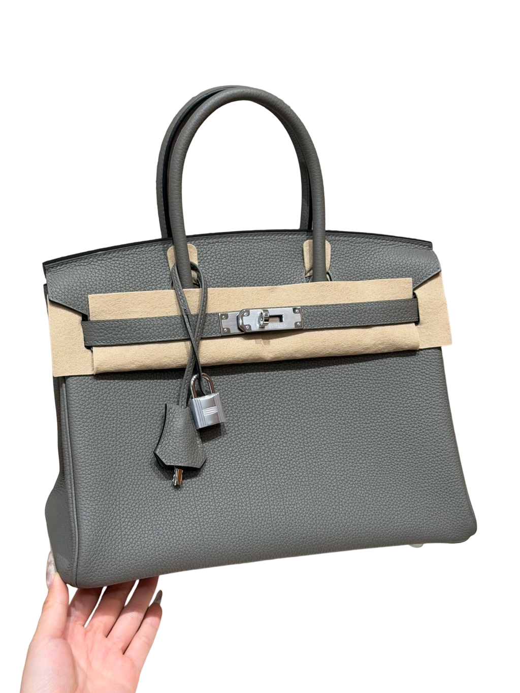 Birkin  Togo – Storm Grey | Palladium