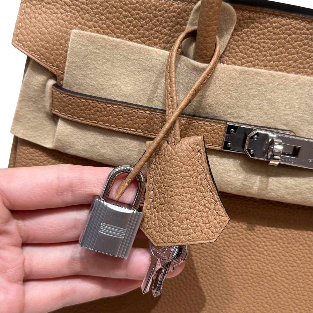 Birkin  Togo – Milk Tea Beige | Palladium