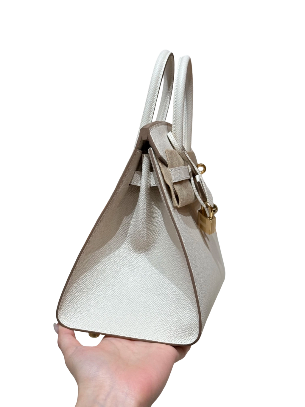 Birkin  Epsom – Milkshake White | Gold-Plated  Features