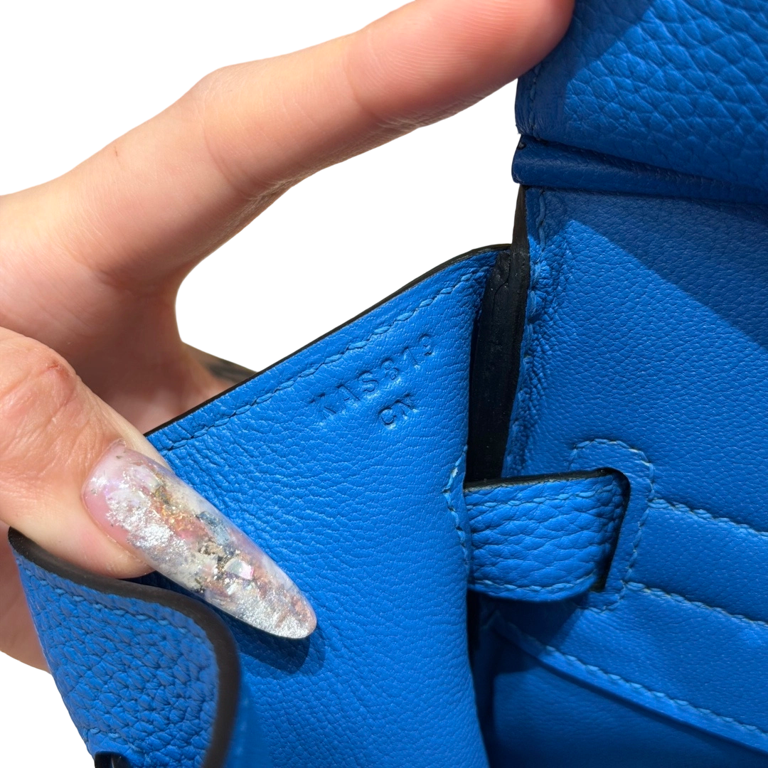 Birkin Togo – Bleu Saphir | Palladium