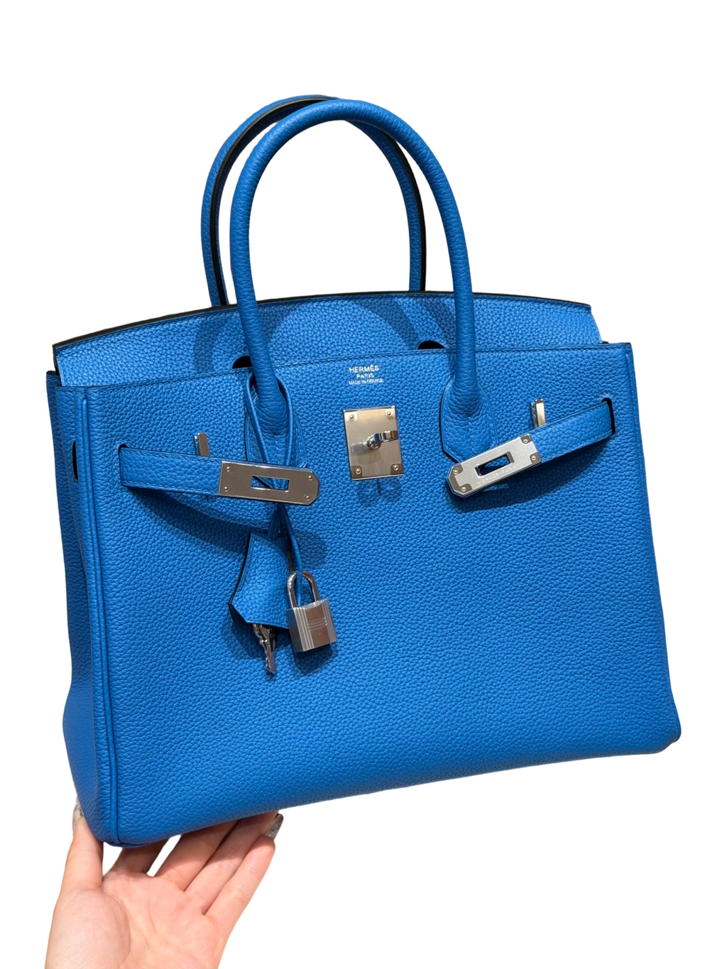 Birkin Togo – Bleu Saphir | Palladium