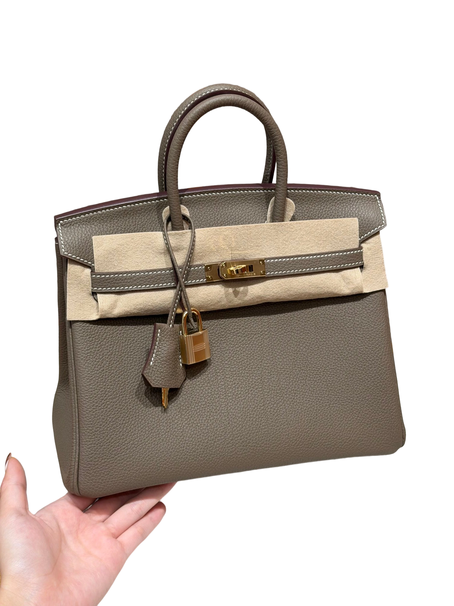 Birkin  Togo  – Etoupe | Gold-Plated