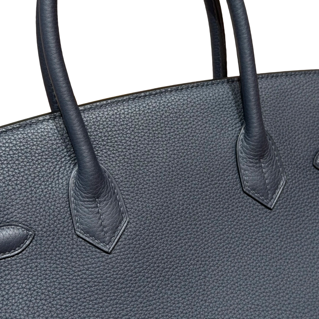 Birkin Togo – Bleu Nuit | Gold-Plated