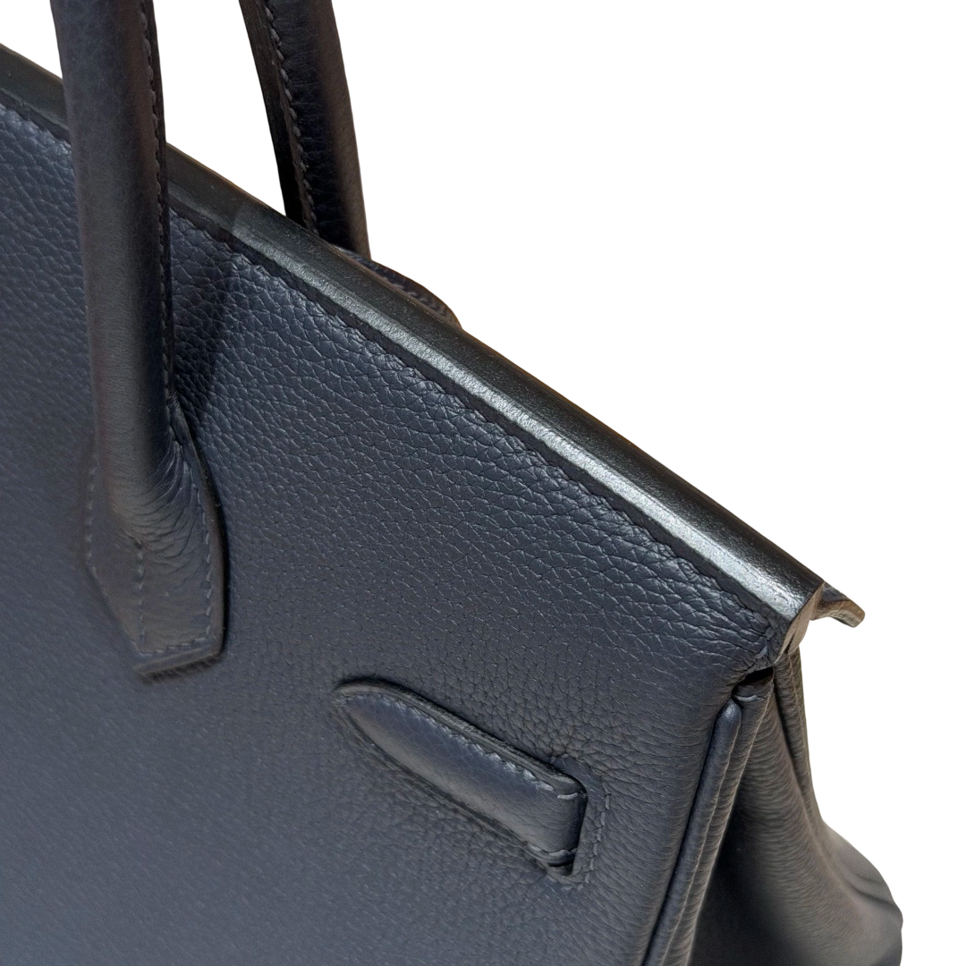 Birkin Togo – Bleu Nuit | Gold-Plated