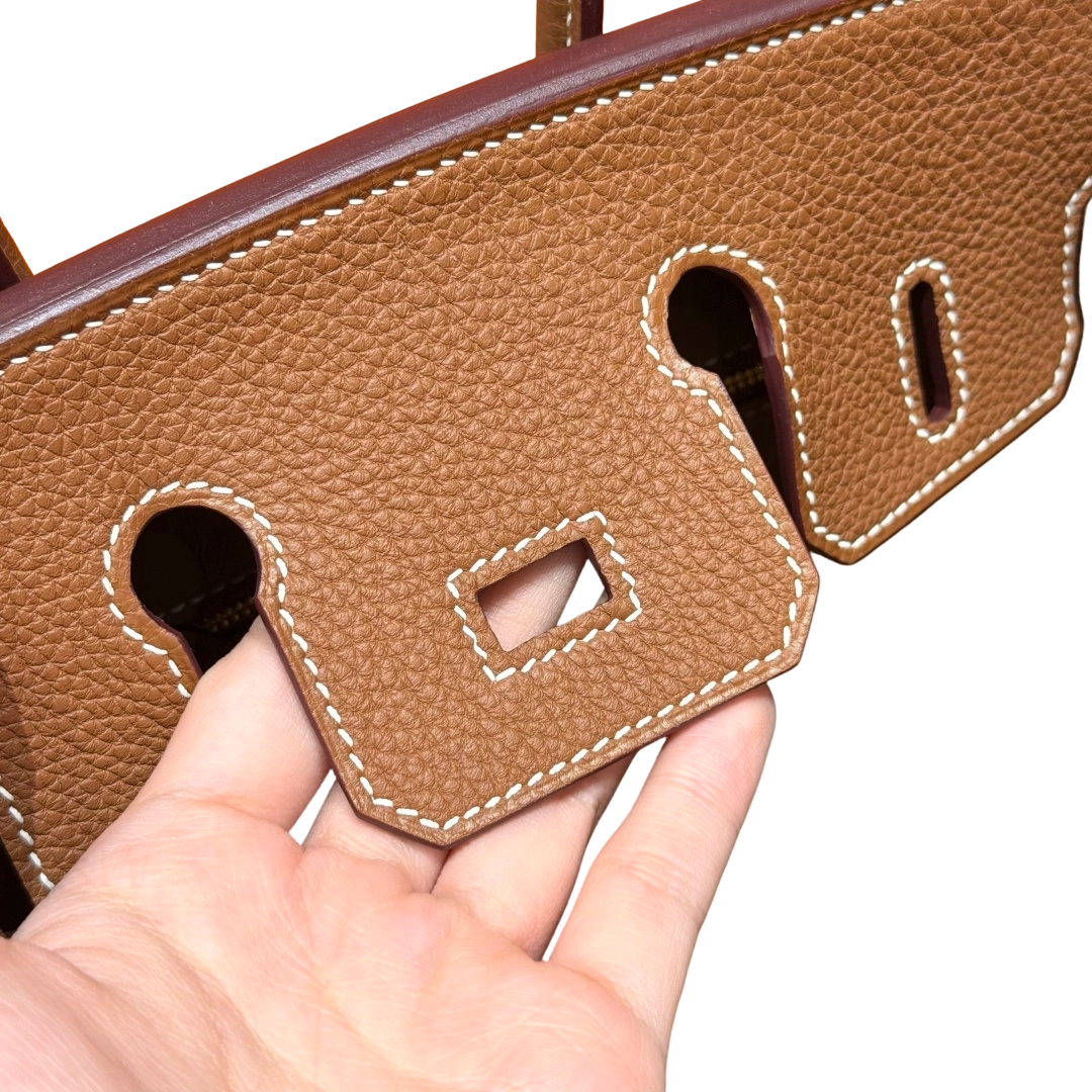 Birkin  Togo – Gold Brown | Gold-Plated