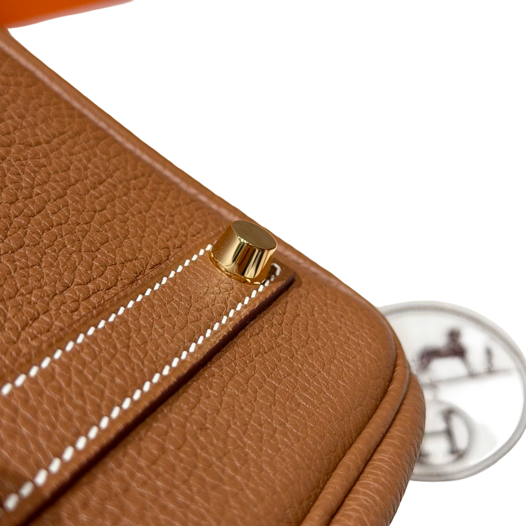 Birkin  Togo – Gold Brown | Gold-Plated