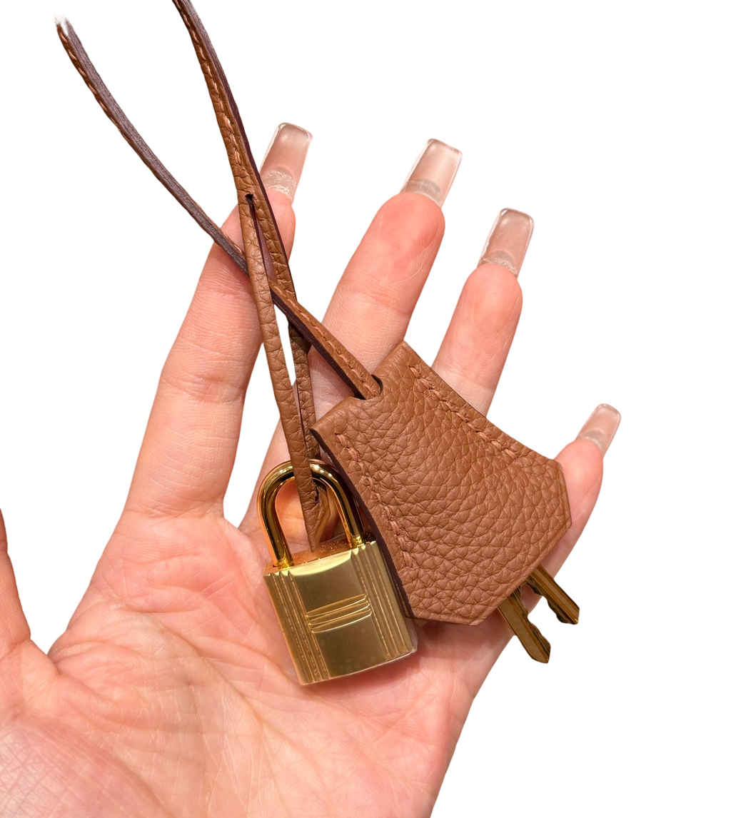 Birkin Togo– Gold Brown | Gold-Plated