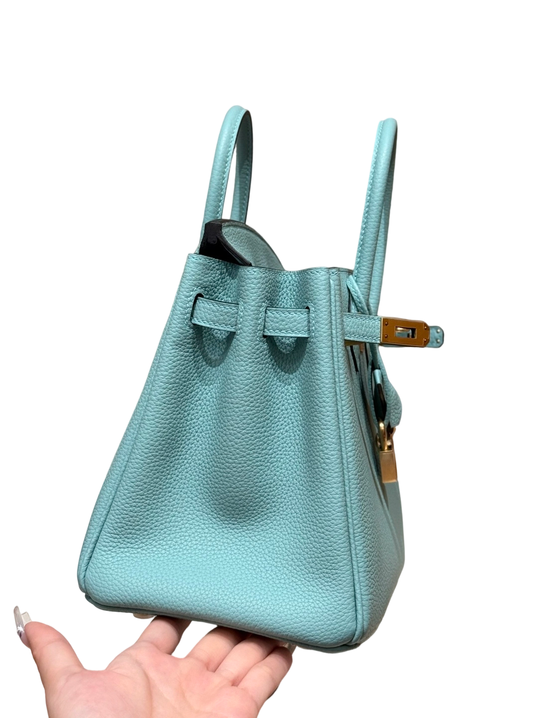 Birkin  Togo – Bleu Atoll | Gold-Plated