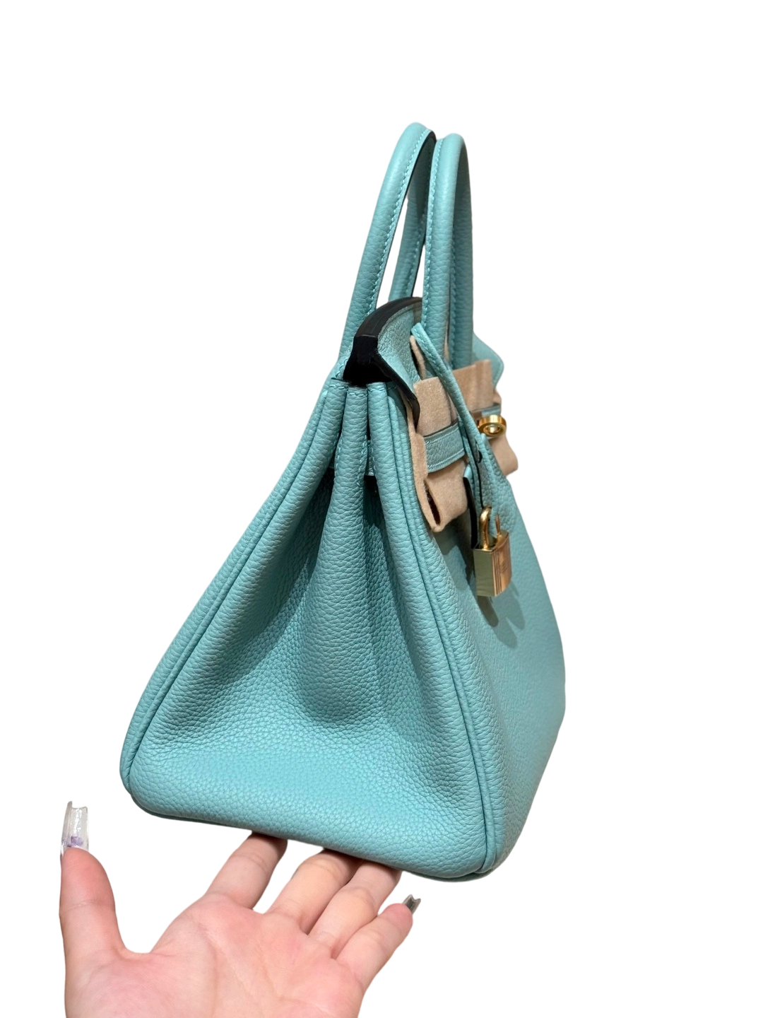 Birkin  Togo – Bleu Atoll | Gold-Plated
