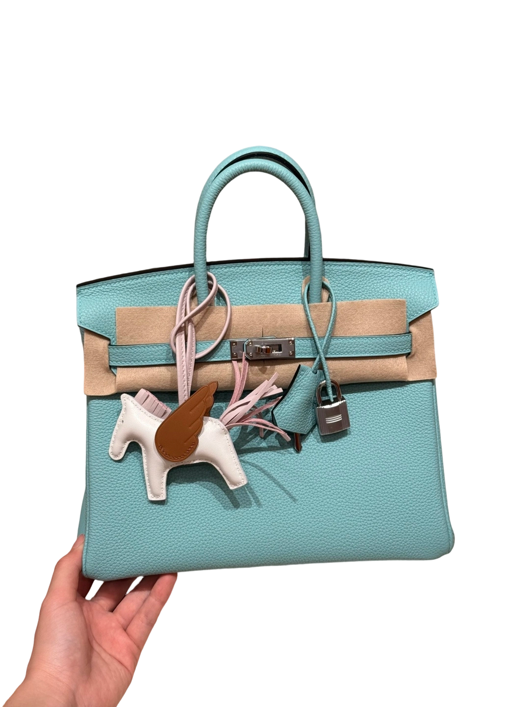 Birkin  Togo – Bleu Atoll| Palladium
