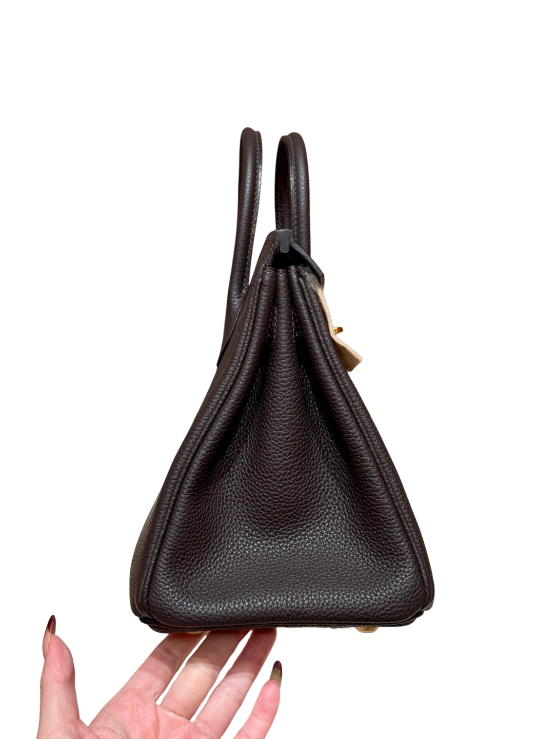 Birkin  Togo – Ebony Brown | Gold-Plated