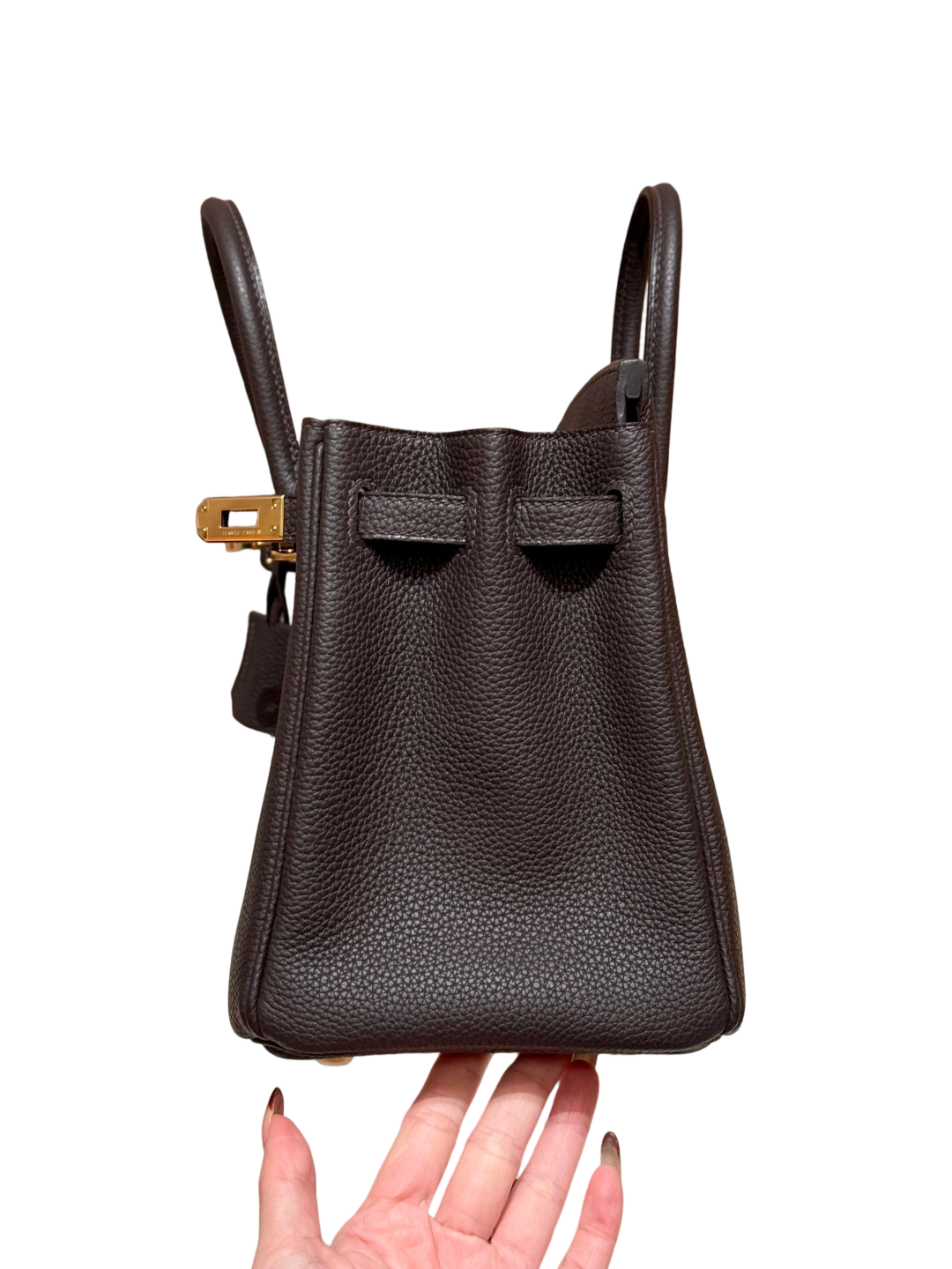 Birkin  Togo – Ebony Brown | Gold-Plated