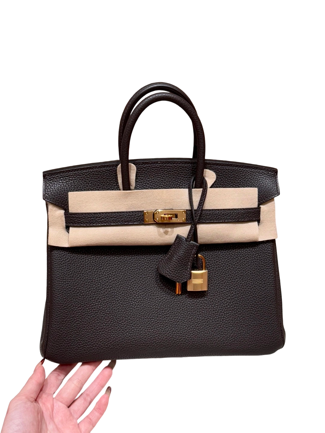 Birkin  Togo – Ebony Brown | Gold-Plated