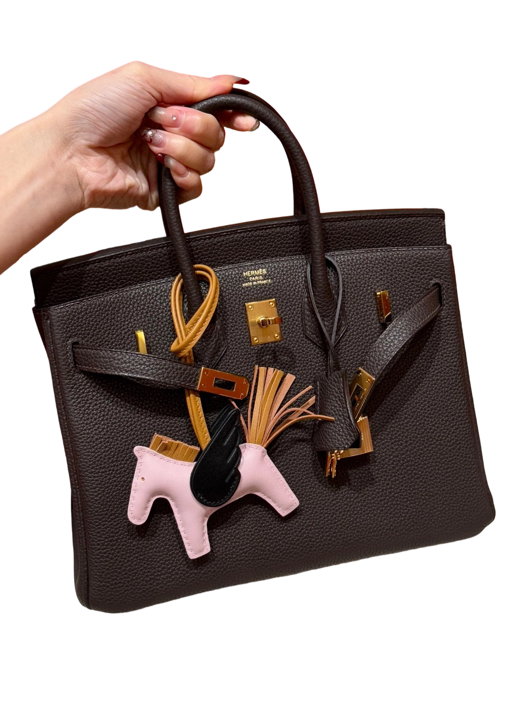 Birkin  Togo – Ebony Brown | Gold-Plated