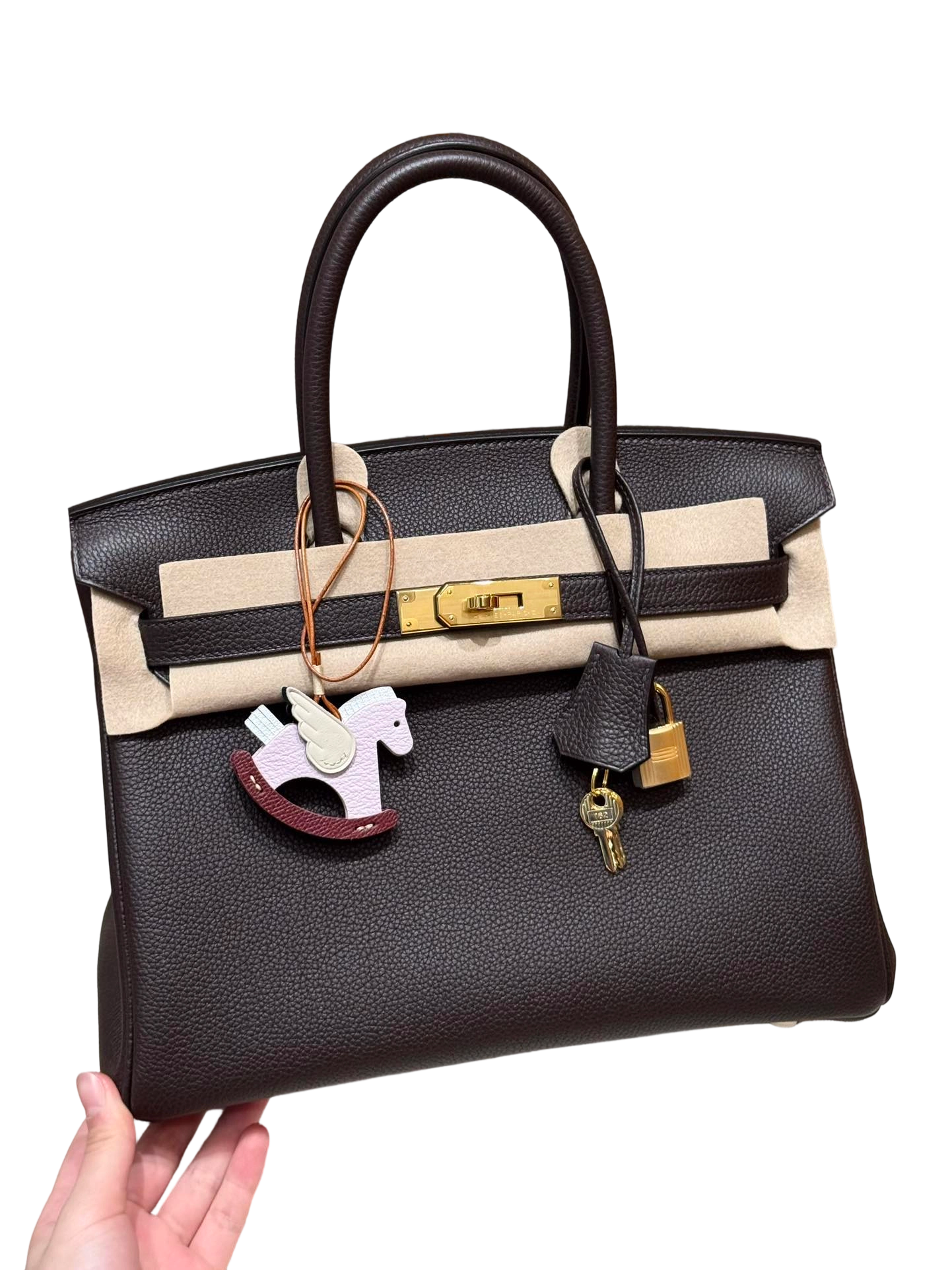 Birkin  Togo – Chocolate Brown | Gold-Plated