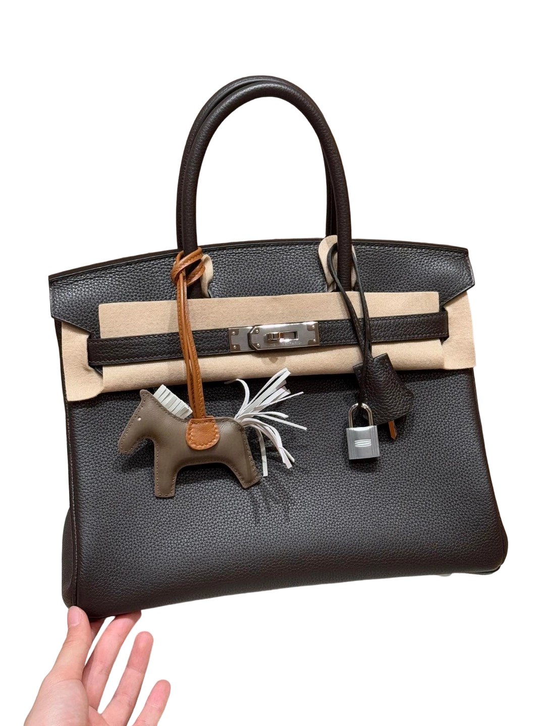Birkin  Togo – Chocolate Brown | Palladium
