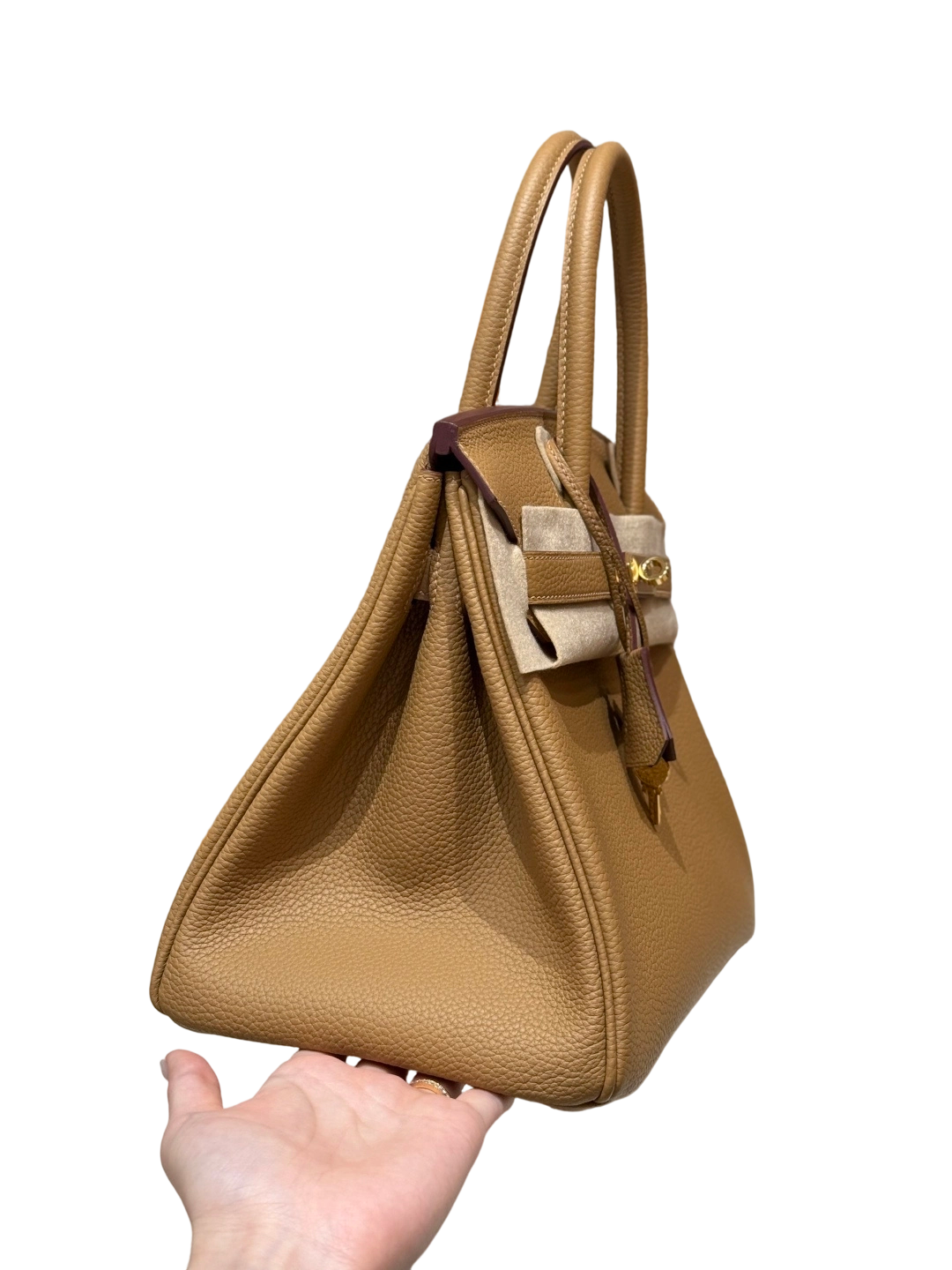Birkin  Togo – Biscuit | Gold-Plated