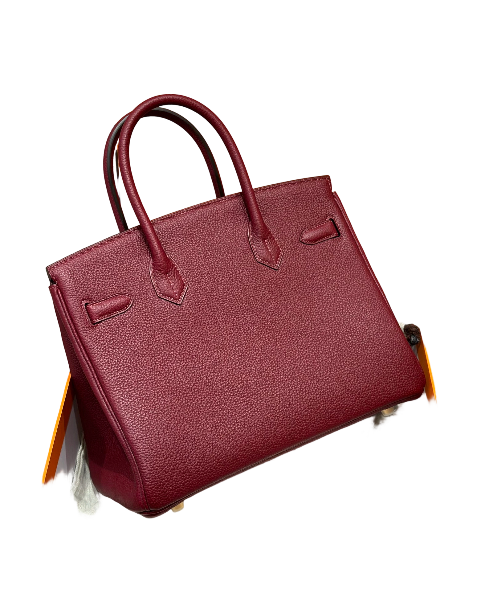 Birkin  Togo  – Hermès Red | Gold-Plated