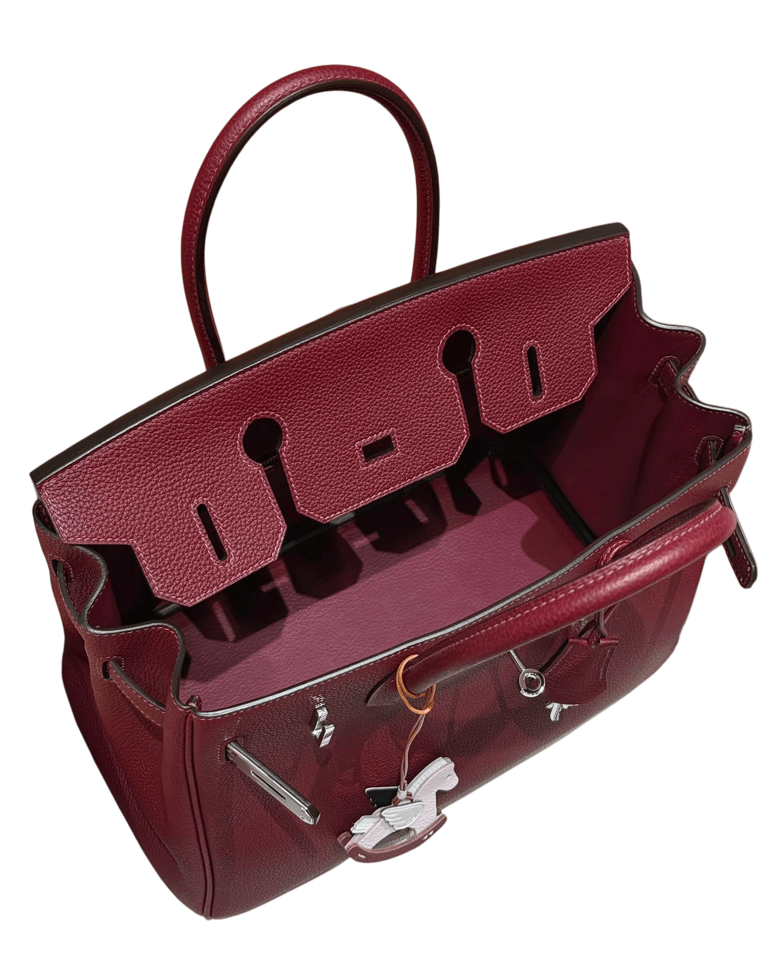 Birkin  Togo – Bordeaux Red | Palladium
