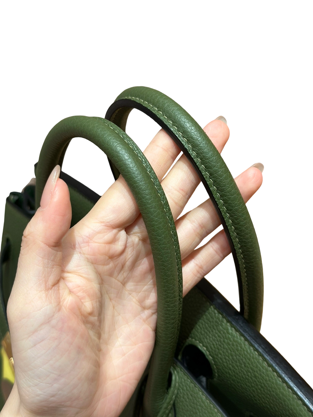 Birkin Togo– Olive Green | Gold-Plated